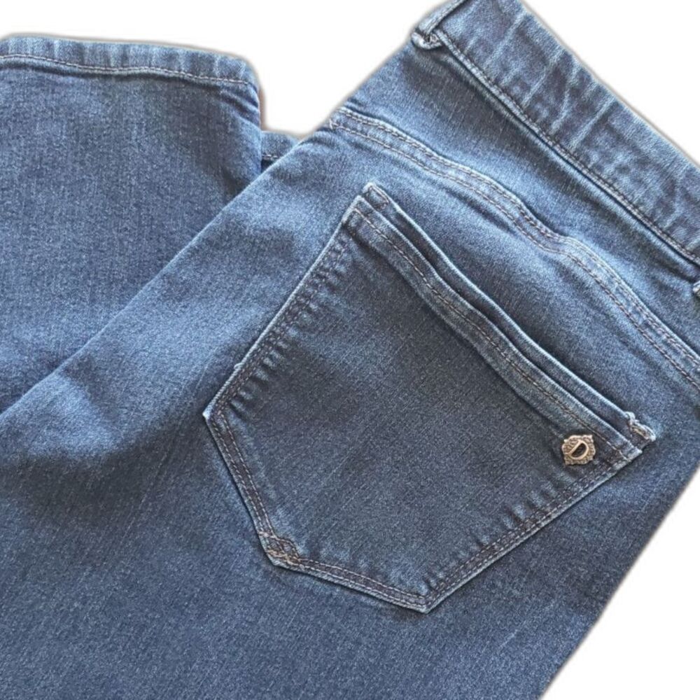 Democracy - "Ab" Solution - Mid Rise Jean - Dark Wash Blue Base Quartz - Size 12 - Picture 7 of 8